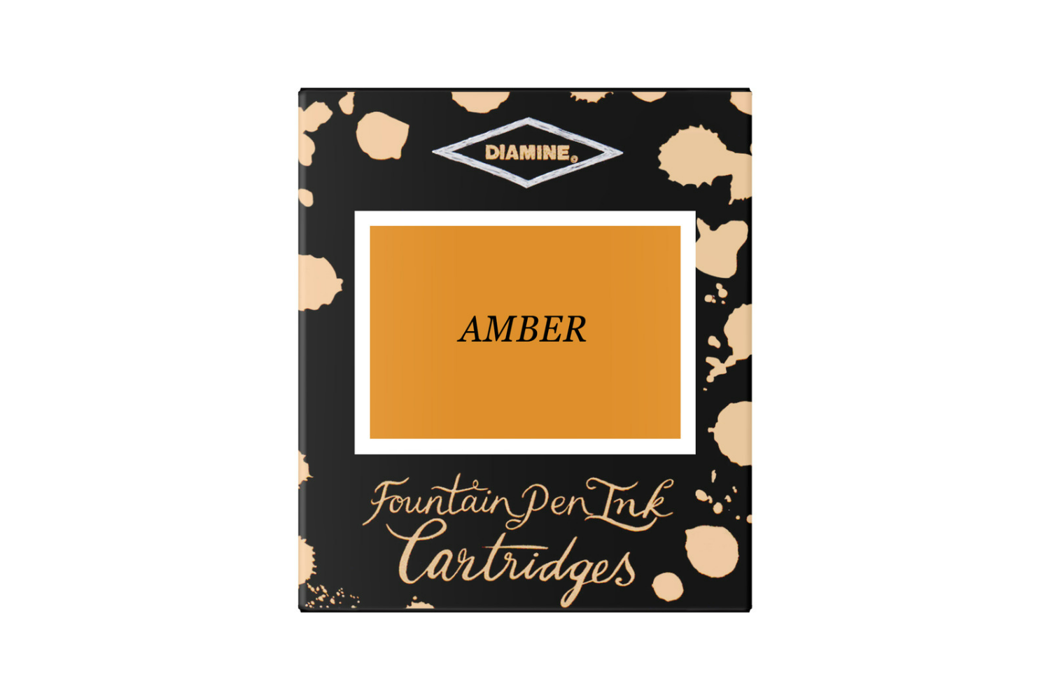 Diamine Amber - Ink Cartridges (6)