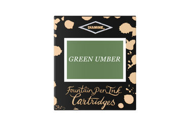 Diamine Green Umber - Ink Cartridges (6)