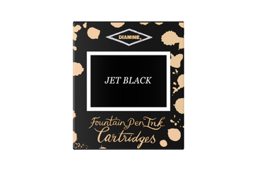 Diamine Jet Black - Ink Cartridges (6)