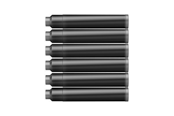 Diamine Jet Black - Ink Cartridges (6)