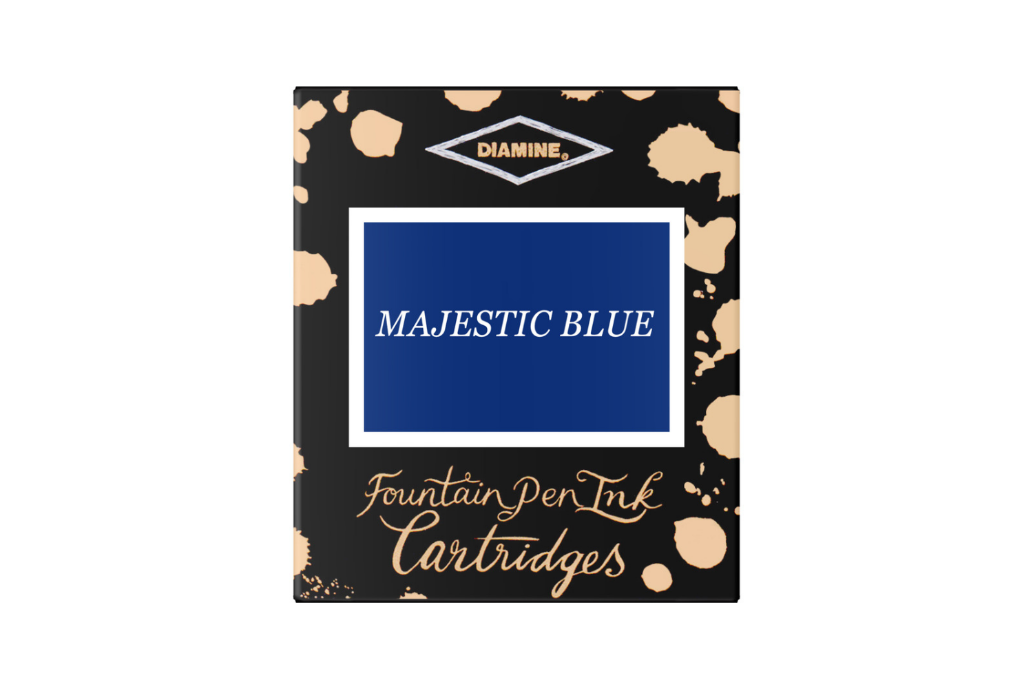 Diamine Majestic Blue - Ink Cartridges (6)