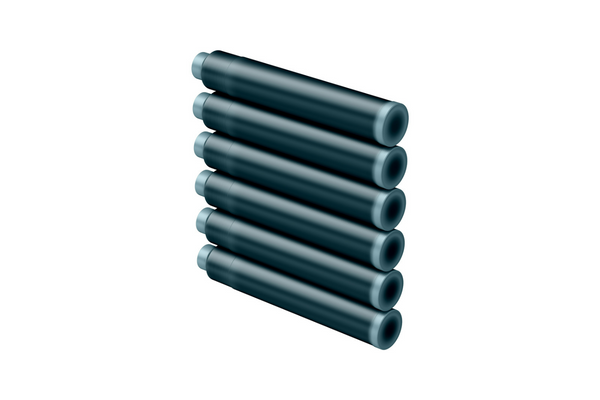 Diamine Mediterranean Blue - Ink Cartridges (6)