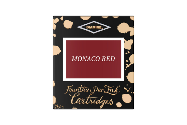 Diamine Monaco Red - Ink Cartridges (6)