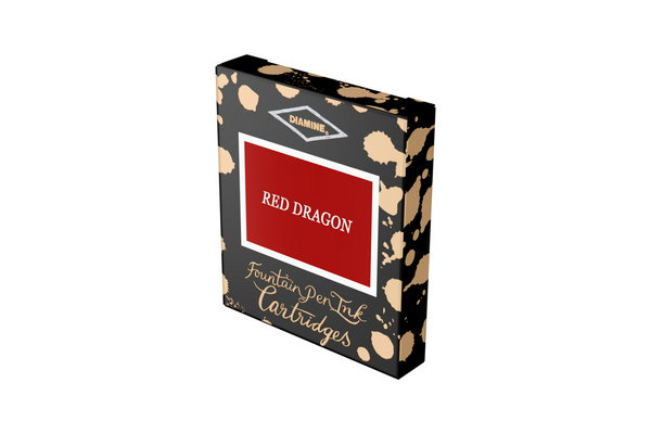 Diamine Red Dragon - Ink Cartridges (6)