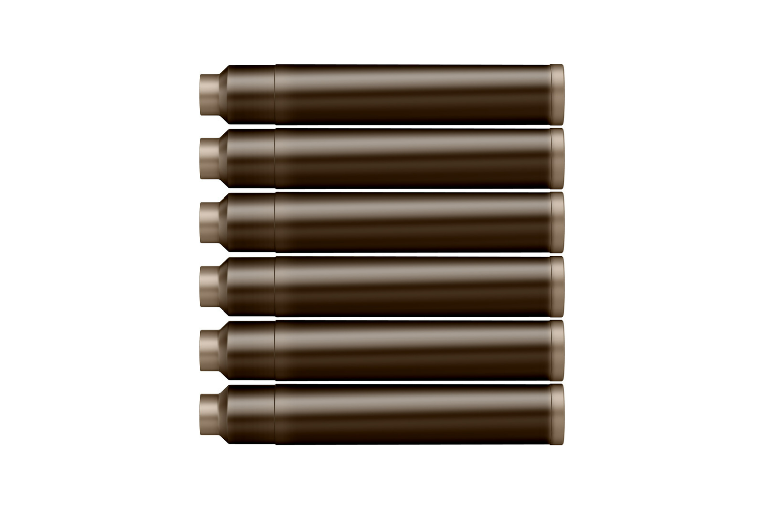 Diamine Saddle Brown - Ink Cartridges (6)