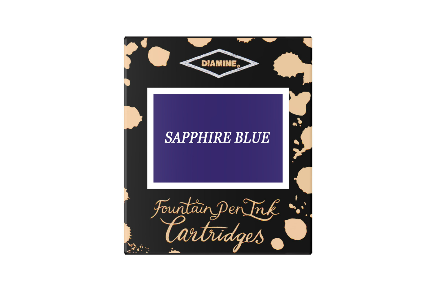 Diamine Sapphire Blue - Ink Cartridges (6)