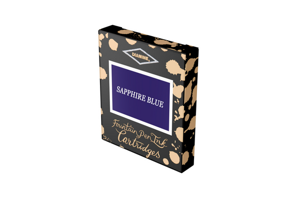 Diamine Sapphire Blue - Ink Cartridges (6)