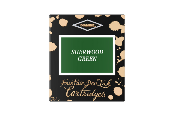 Diamine Sherwood Green - Ink Cartridges (6)