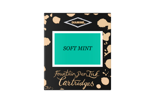 Diamine Soft Mint - Ink Cartridges (6)