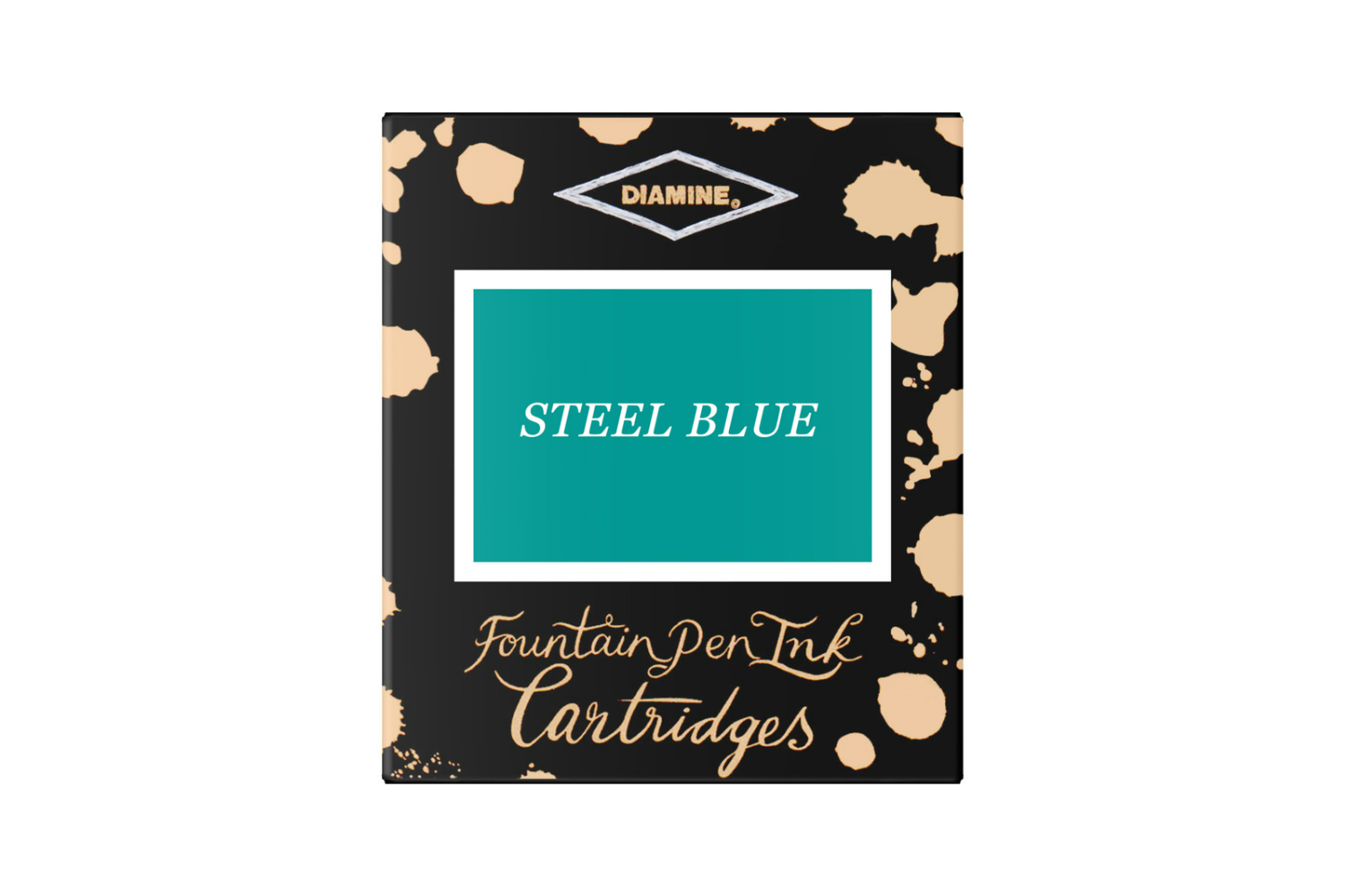 Diamine Steel Blue - Ink Cartridges (6)