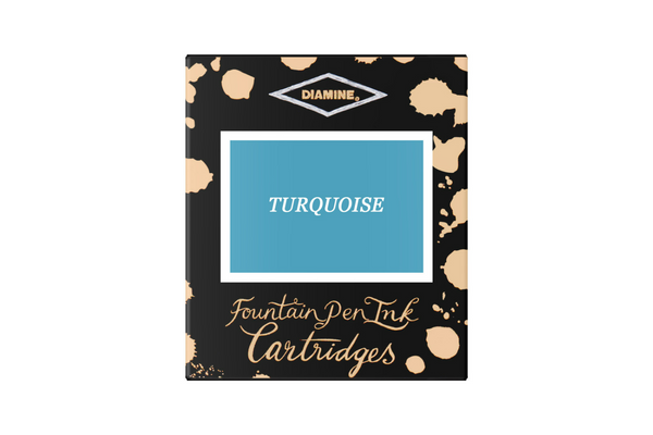 Diamine Turquoise - Ink Cartridges (6)
