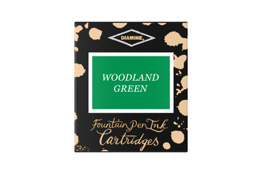 Diamine Woodland Green - Ink Cartridges (6)
