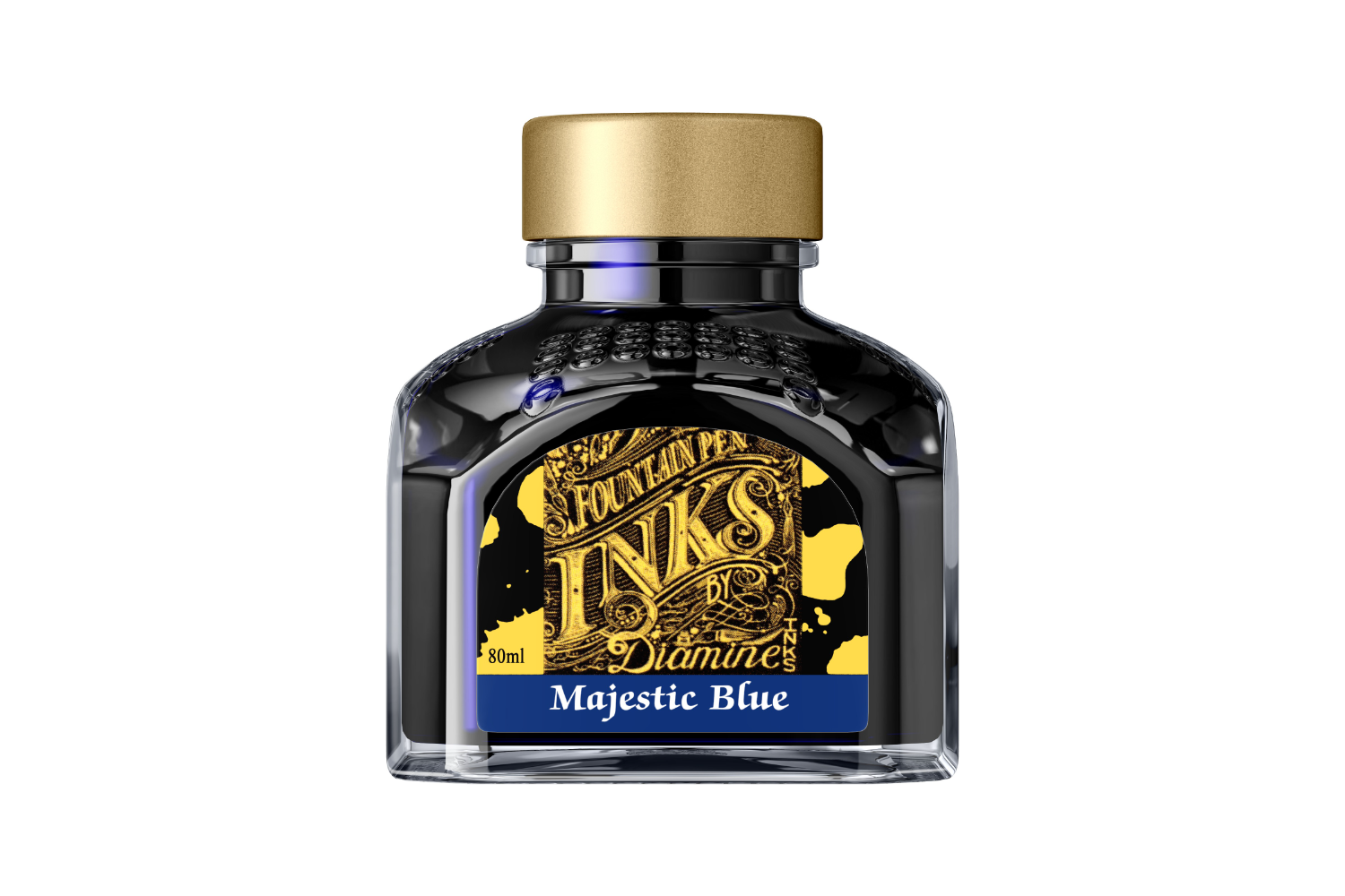 Diamine Majestic Blue - Bottled Ink 80 ml