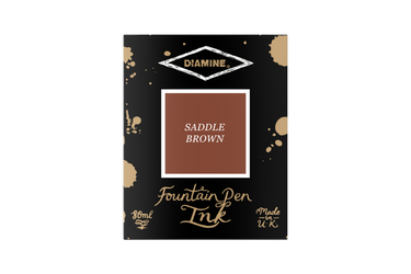 Diamine Saddle Brown - Bottled Ink 80 ml