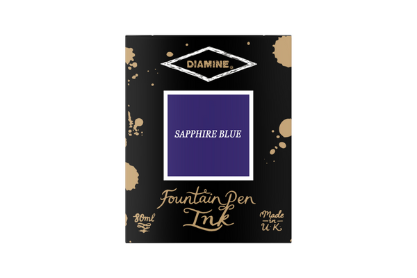 Diamine Sapphire Blue - Bottled Ink 80 ml