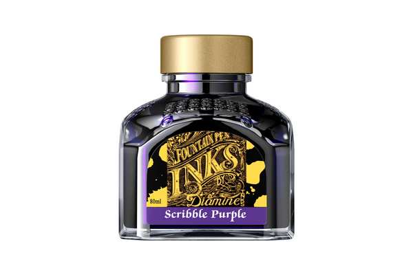 Diamine Scribble Purple - Bottled Ink 80 ml