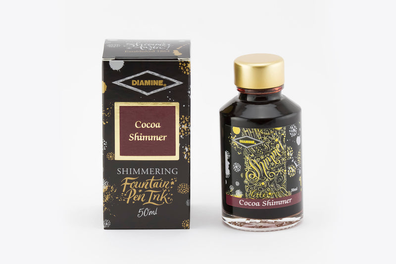 Diamine Shimmering Ink - Cocoa Shimmer 50ml