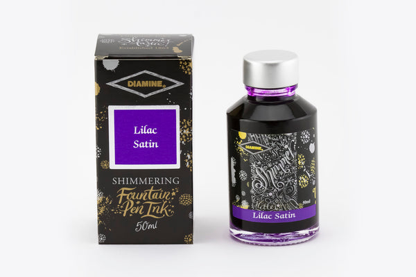 Diamine Shimmering Ink - Lilac Satin 50ml