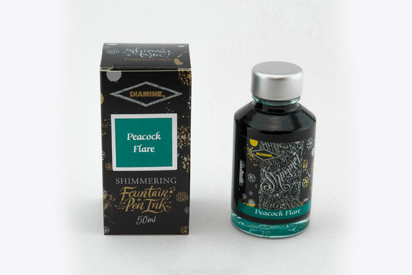 Diamine Shimmering Ink - Peacock Flare 50ml
