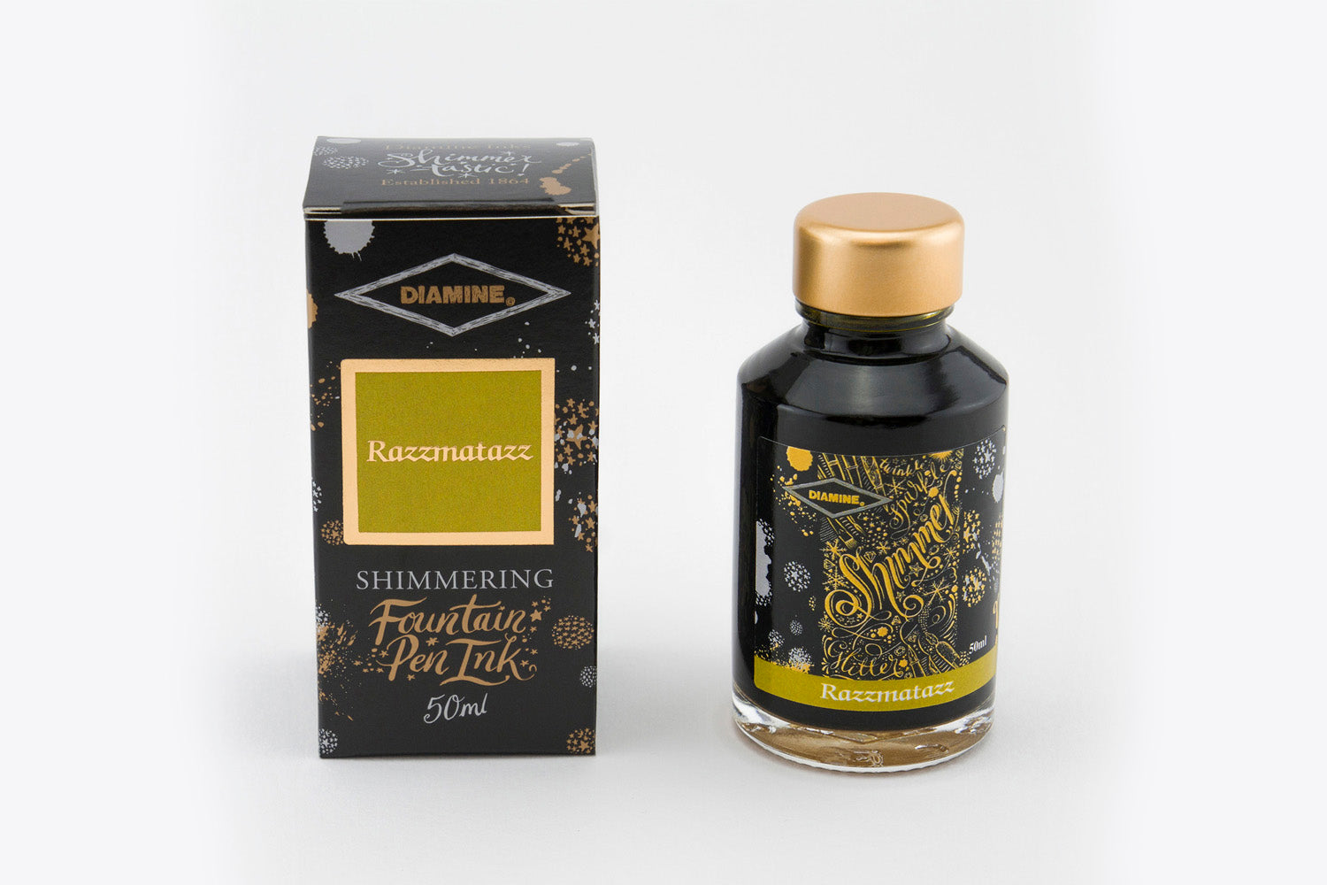 Diamine Shimmering Ink - Razzmatazz 50ml