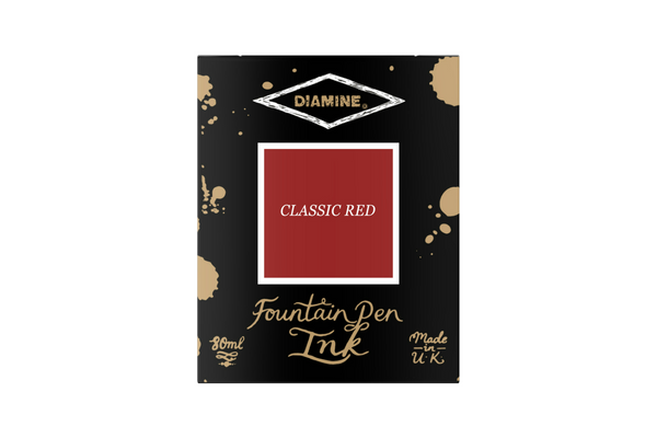 Diamine Classic Red - Bottled Ink 80 ml