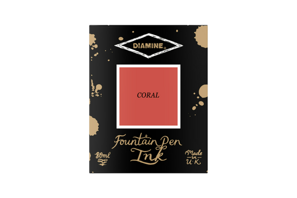 Diamine Coral - Bottled Ink 80 ml