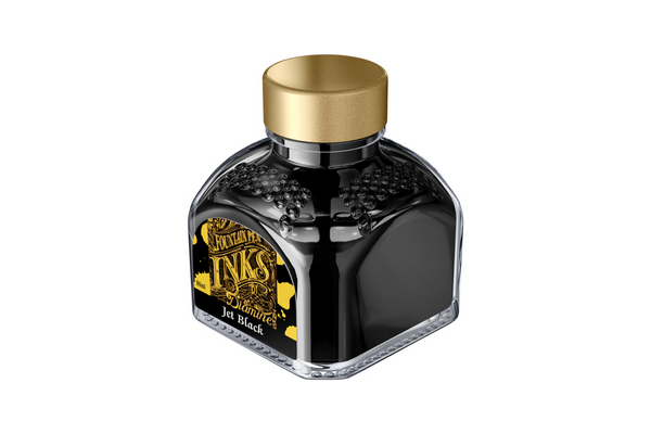 Diamine Jet Black - Bottled Ink 80 ml