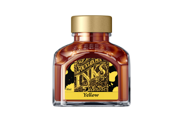 Diamine Yellow - Bottled Ink 80 ml