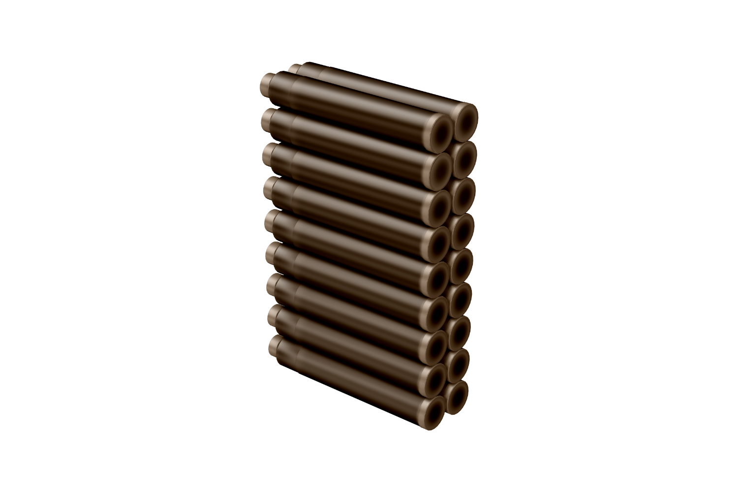 Diamine Chocolate Brown - Ink Cartridges (18)