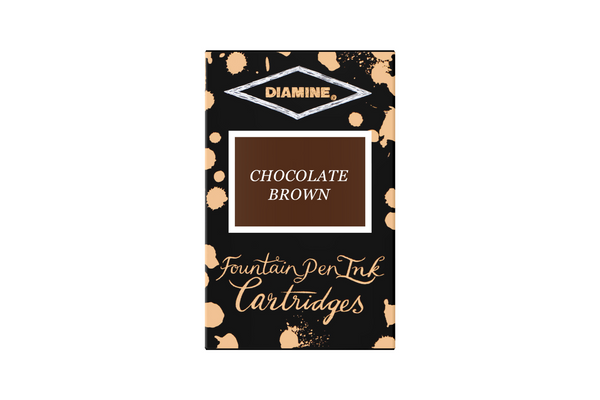 Diamine Chocolate Brown - Ink Cartridges (18)
