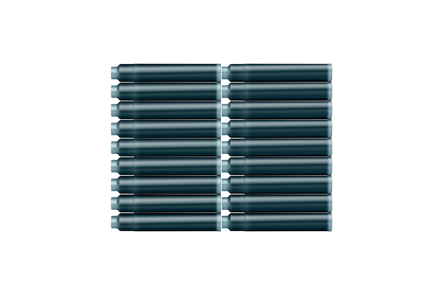Diamine Mediterranean Blue - Ink Cartridges (18)