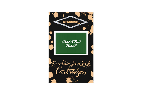 Diamine Sherwood Green - Ink Cartridges (18)