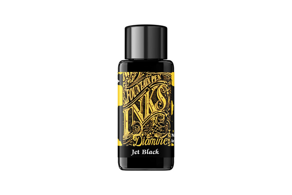 Diamine Jet Black - Bottled Ink 30 ml