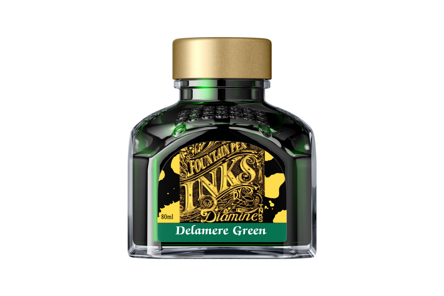 Diamine Delamere Green - Bottled Ink 80 ml