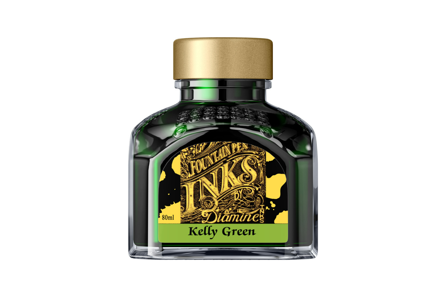 Diamine Kelly Green - Bottled Ink 80 ml