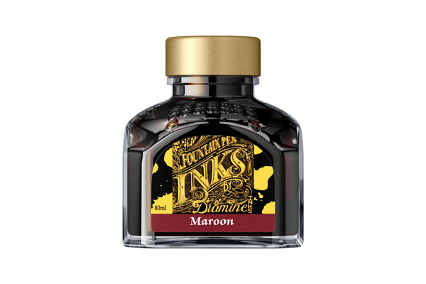 Diamine Maroon - Bottled Ink 80 ml