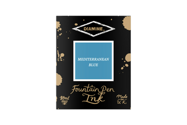 Diamine Mediterranean Blue - Bottled Ink 80 ml