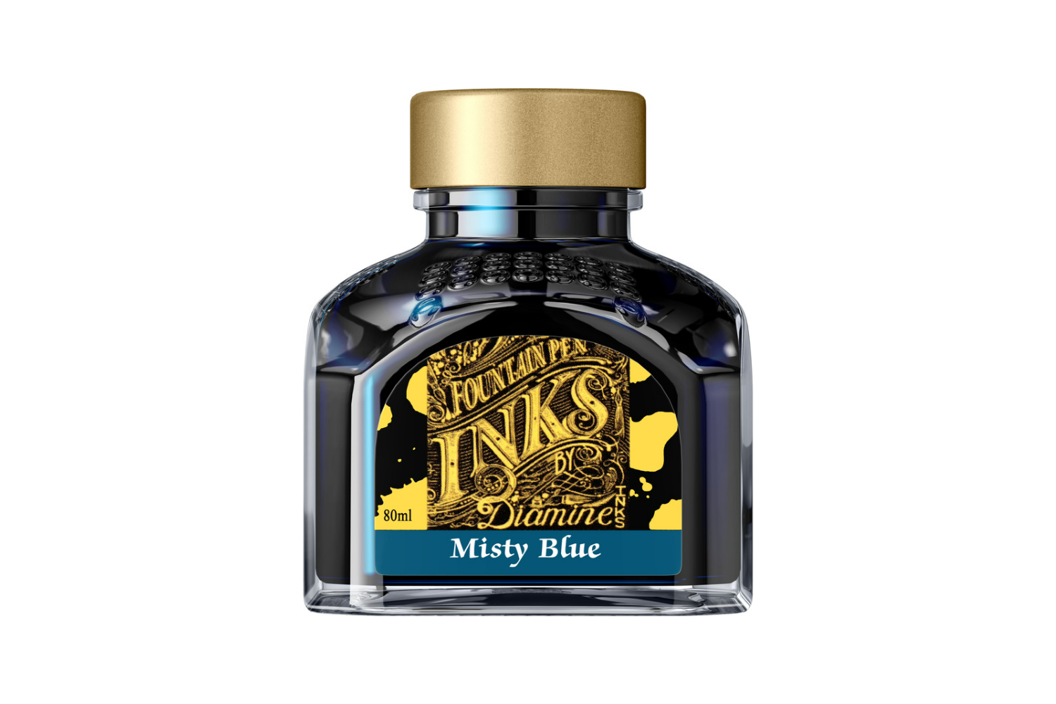 Diamine Misty Blue - Bottled Ink 80 ml