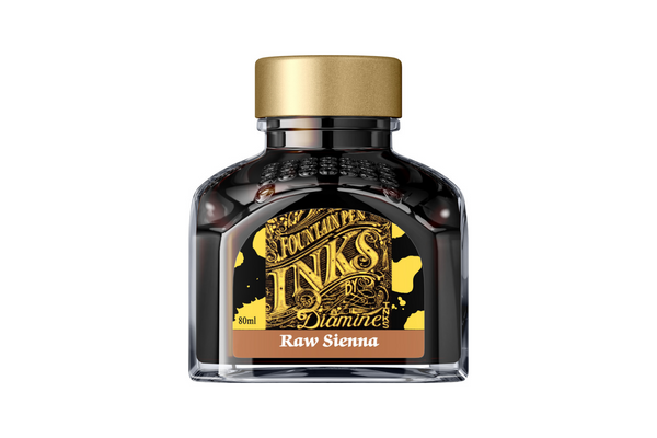 Diamine Raw Sienna - Bottled Ink 80 ml