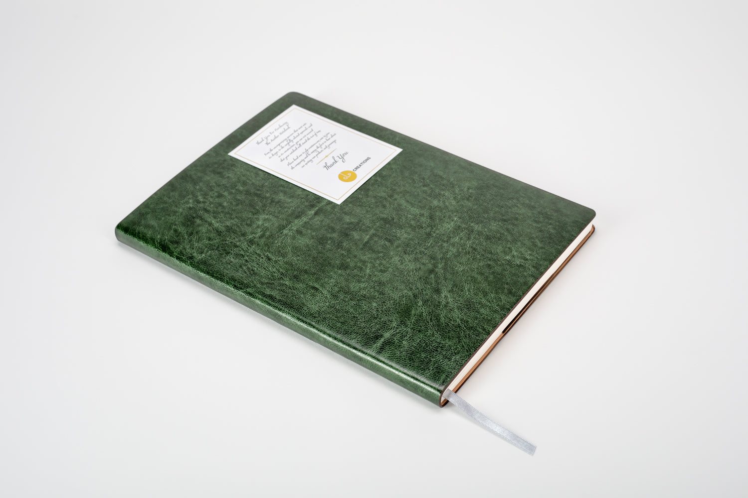 GLP Creations - The Author | Tomoe River Notebook - Forest Green B5 large