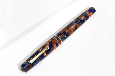 Leonardo Officina Italiana - Pietra Marina - Sea Stone Gold Trims Fountain Pen | Pen Venture - Passion for Luxury