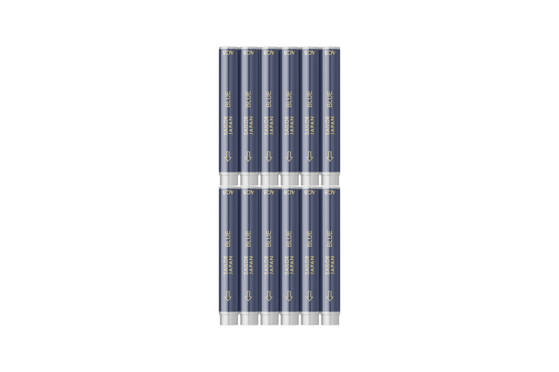Sailor Jentle Blue - Ink Cartridges (12)