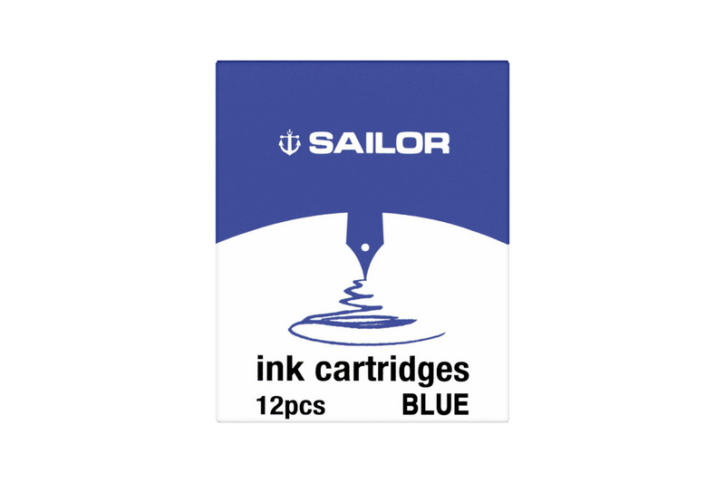 Sailor Jentle Blue - Ink Cartridges (12)