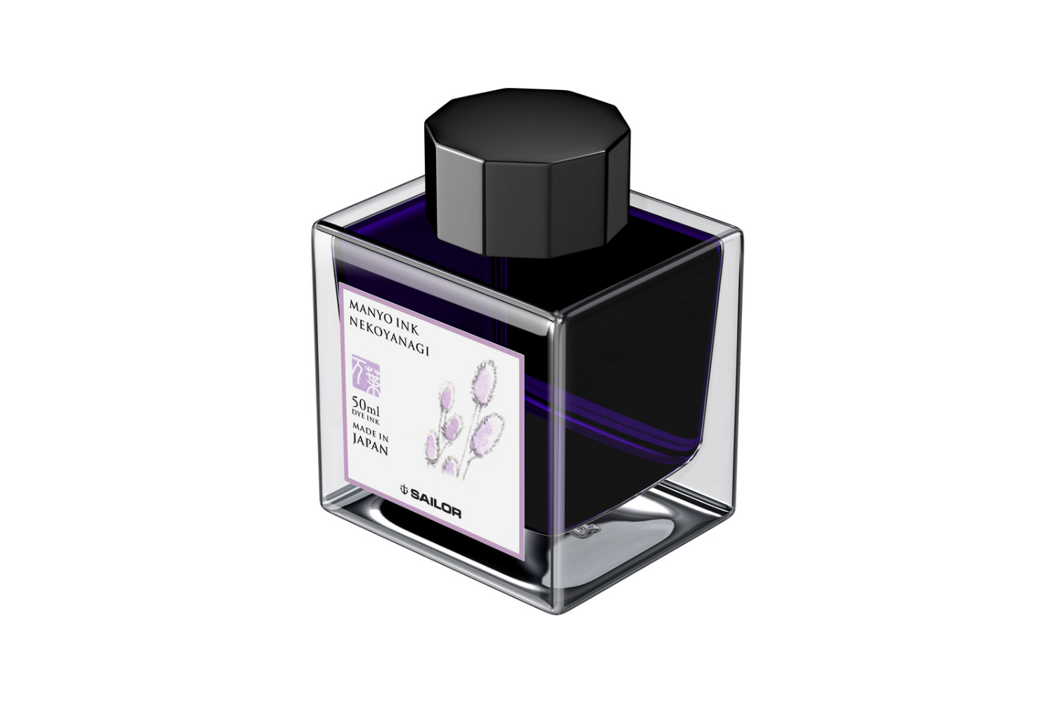 Sailor - Manyo Nekoyanagi Purple Ink 50ml