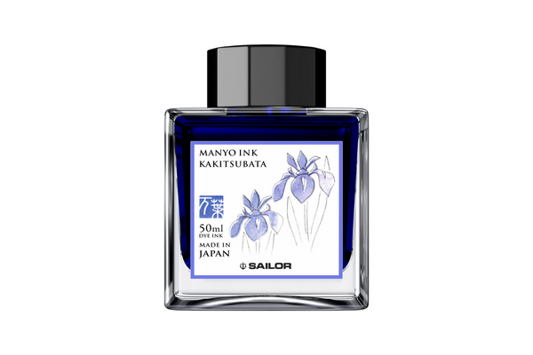 Sailor - Manyo Kakitsubata Blue Ink 50ml