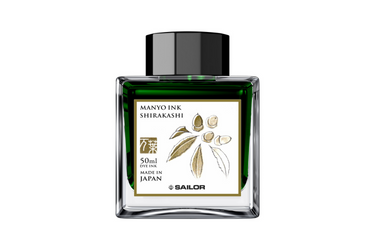 Sailor - Manyo Shirakashi Green Ink 50ml