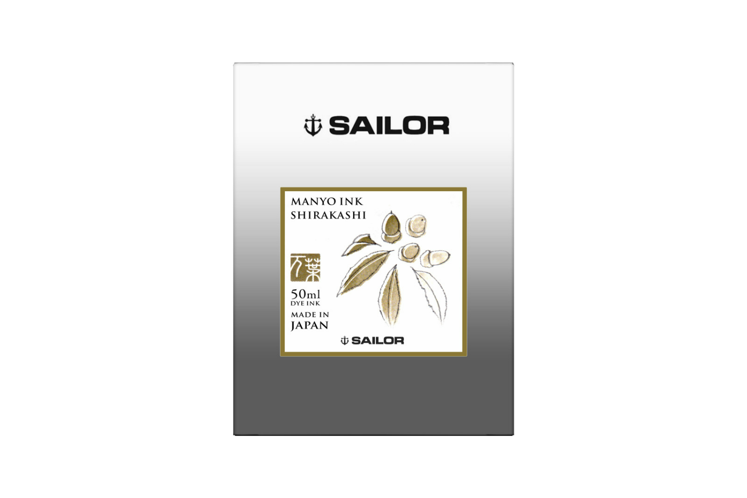 Sailor - Manyo Shirakashi Green Ink 50ml