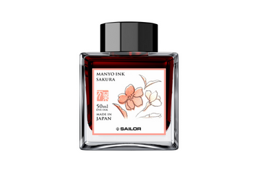 Sailor - Manyo Sakura Pink Ink 50ml