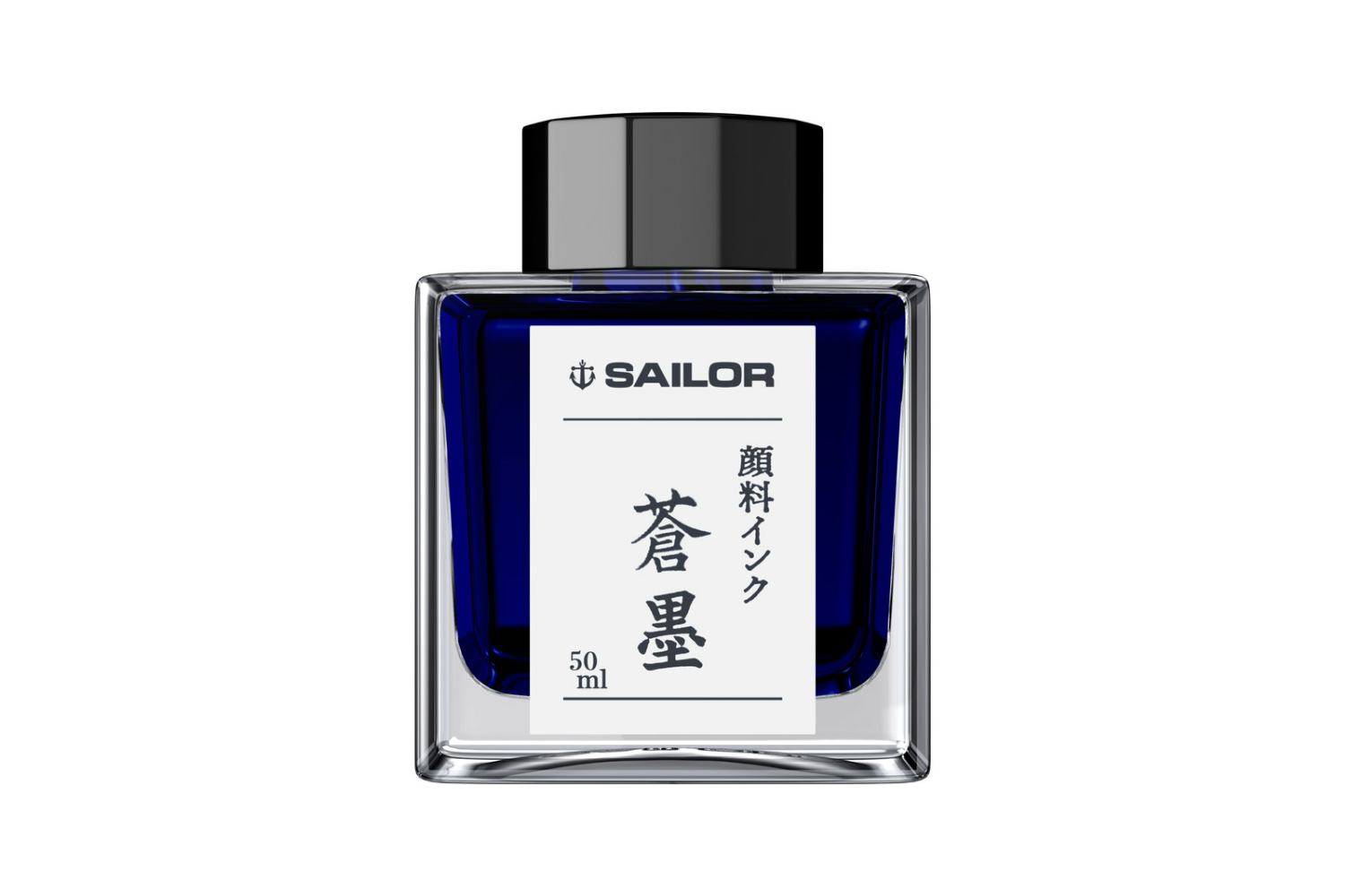 Sailor - Pigment Ink Souboku Blue-Black | Permanent | 50ml