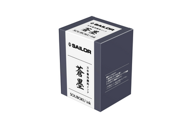 Sailor - Pigment Ink Souboku Blue-Black | Permanent | 50ml